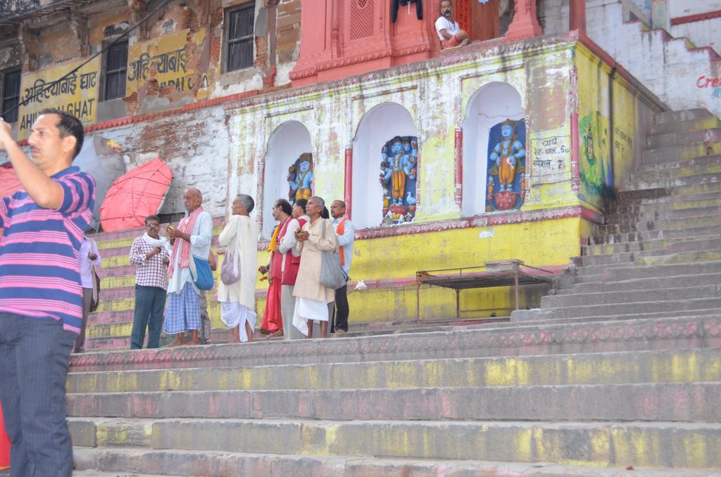 Somit Paying Guest House Benares Buitenkant foto